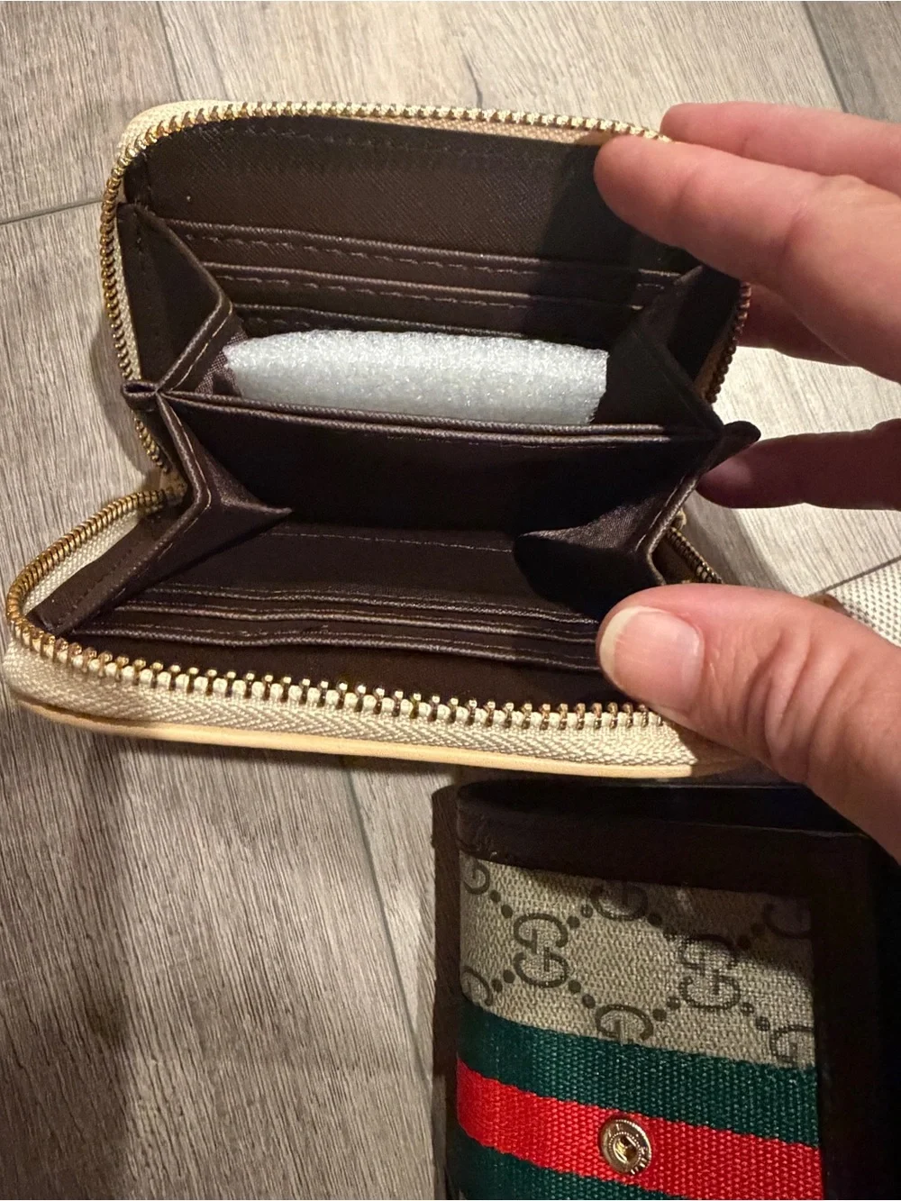 3 Wallets with Signature Monogram